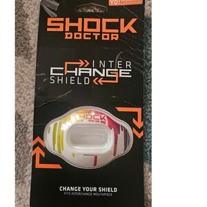 Shock Doctor Inter‎ Change Shield Mouthguard Multicolor New